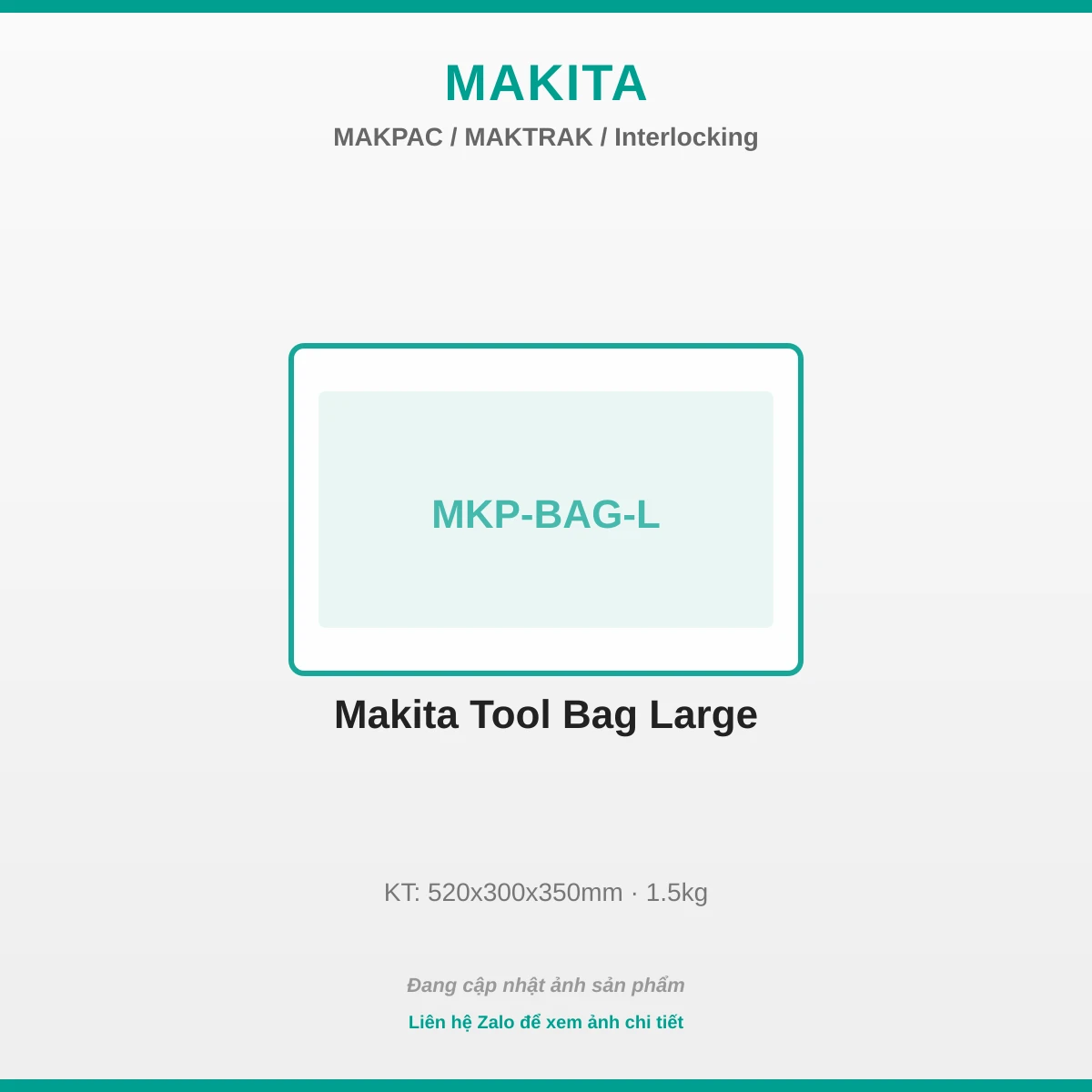 Makita Tool Túi Lớn MKP-BAG-L