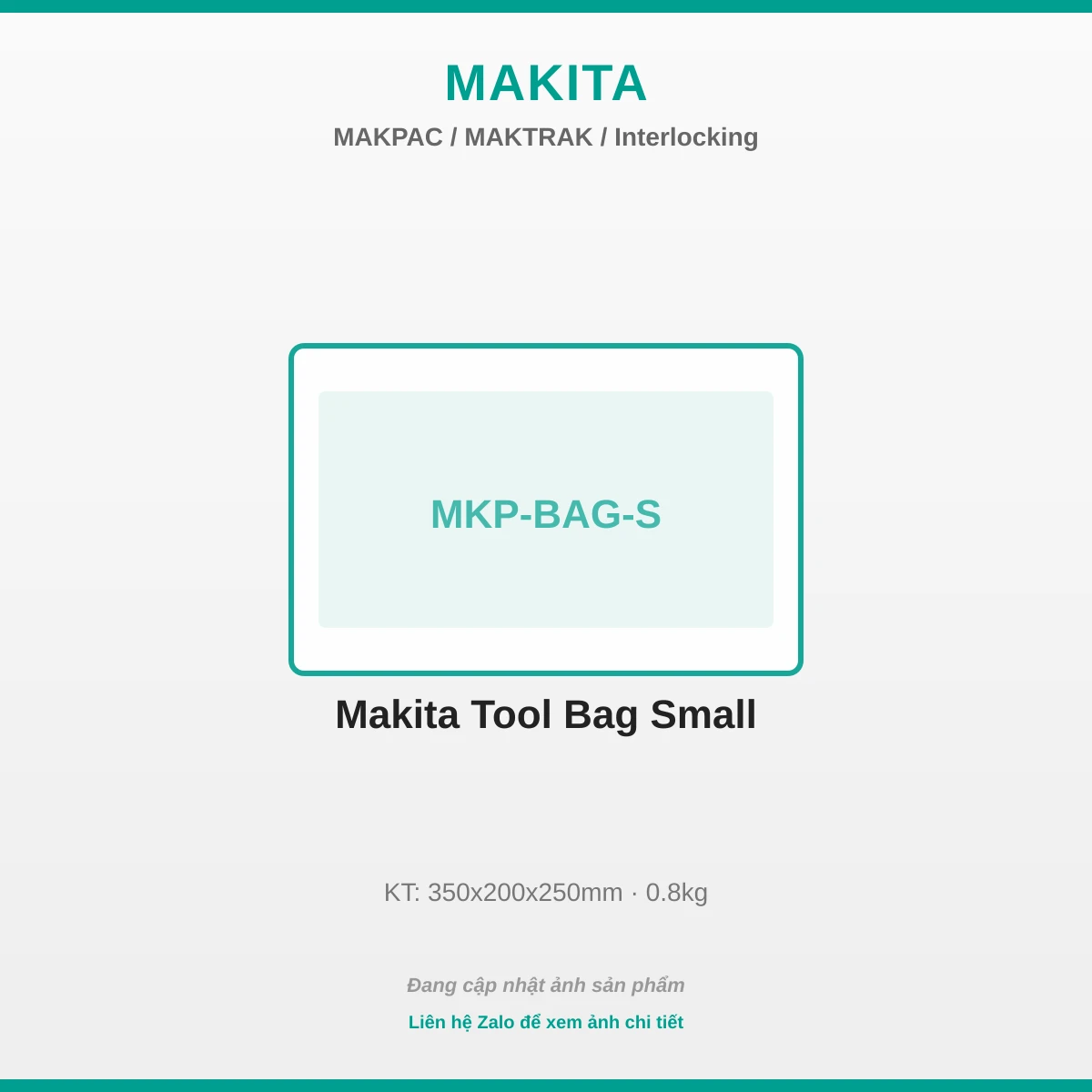 Makita Tool Túi Nhỏ MKP-BAG-S