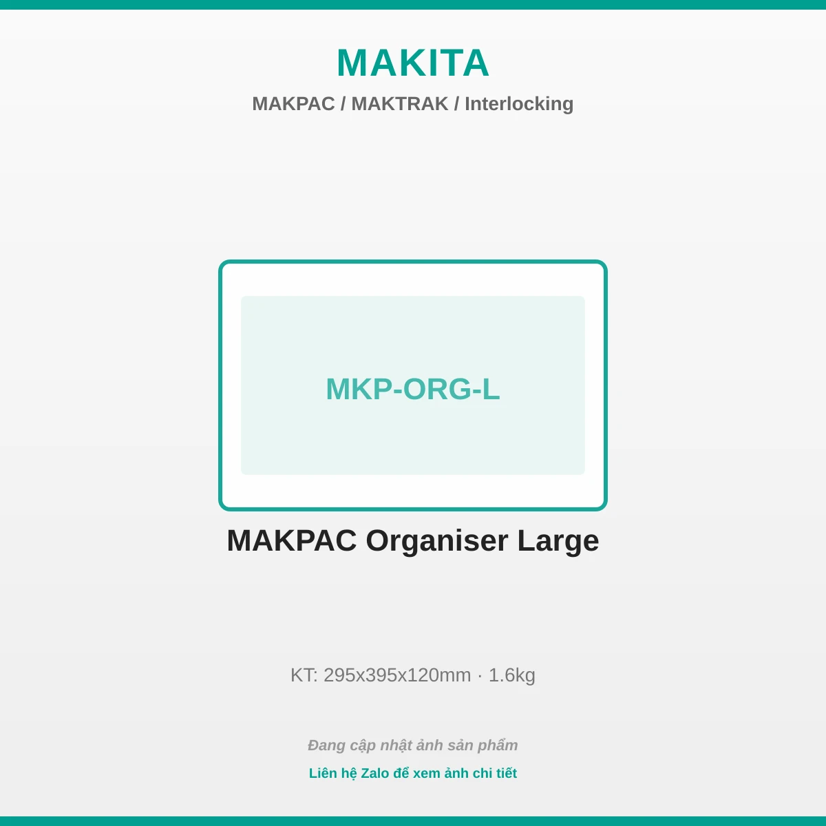 Makpac Organiser Lớn MKP-ORG-L
