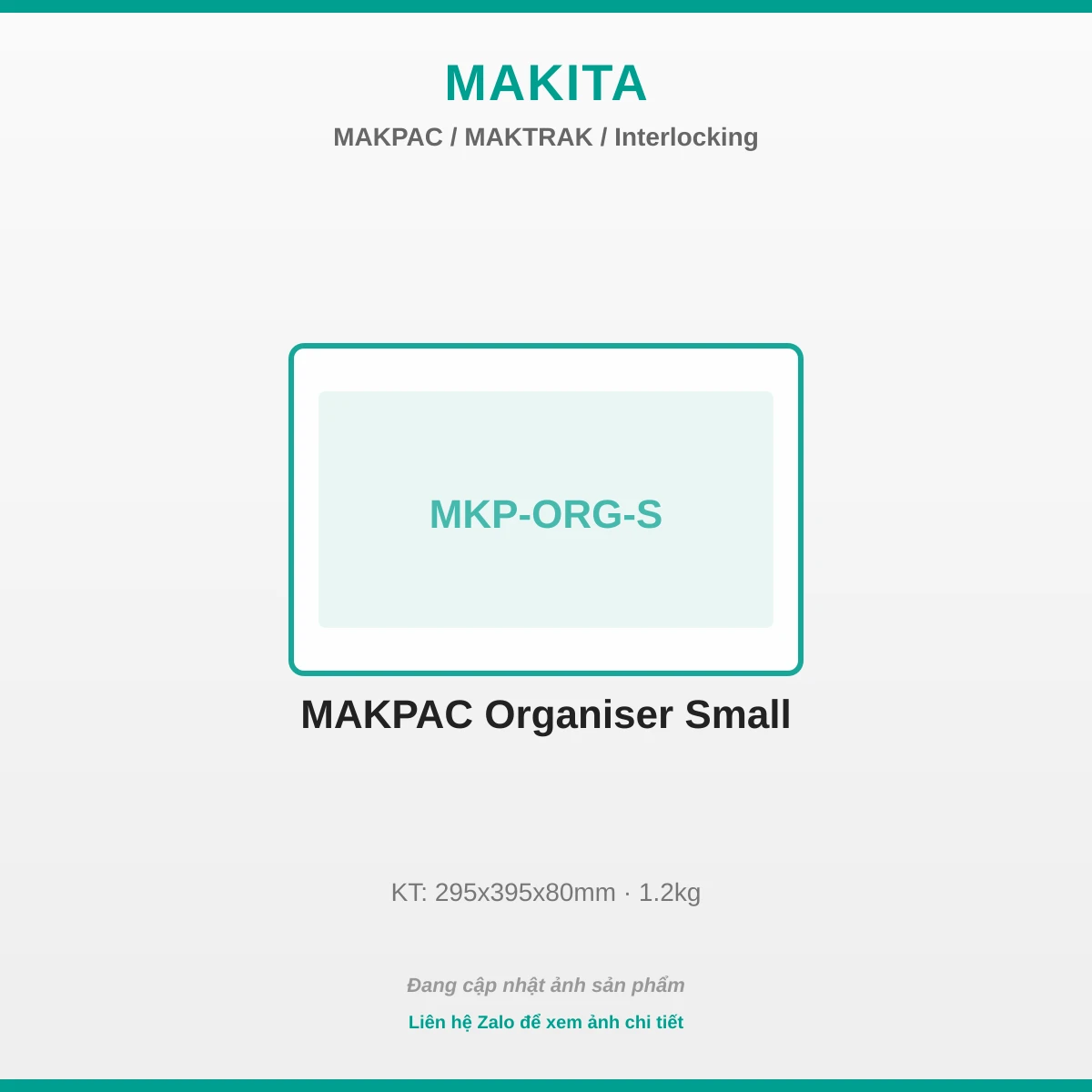 Makpac Organiser Nhỏ MKP-ORG-S