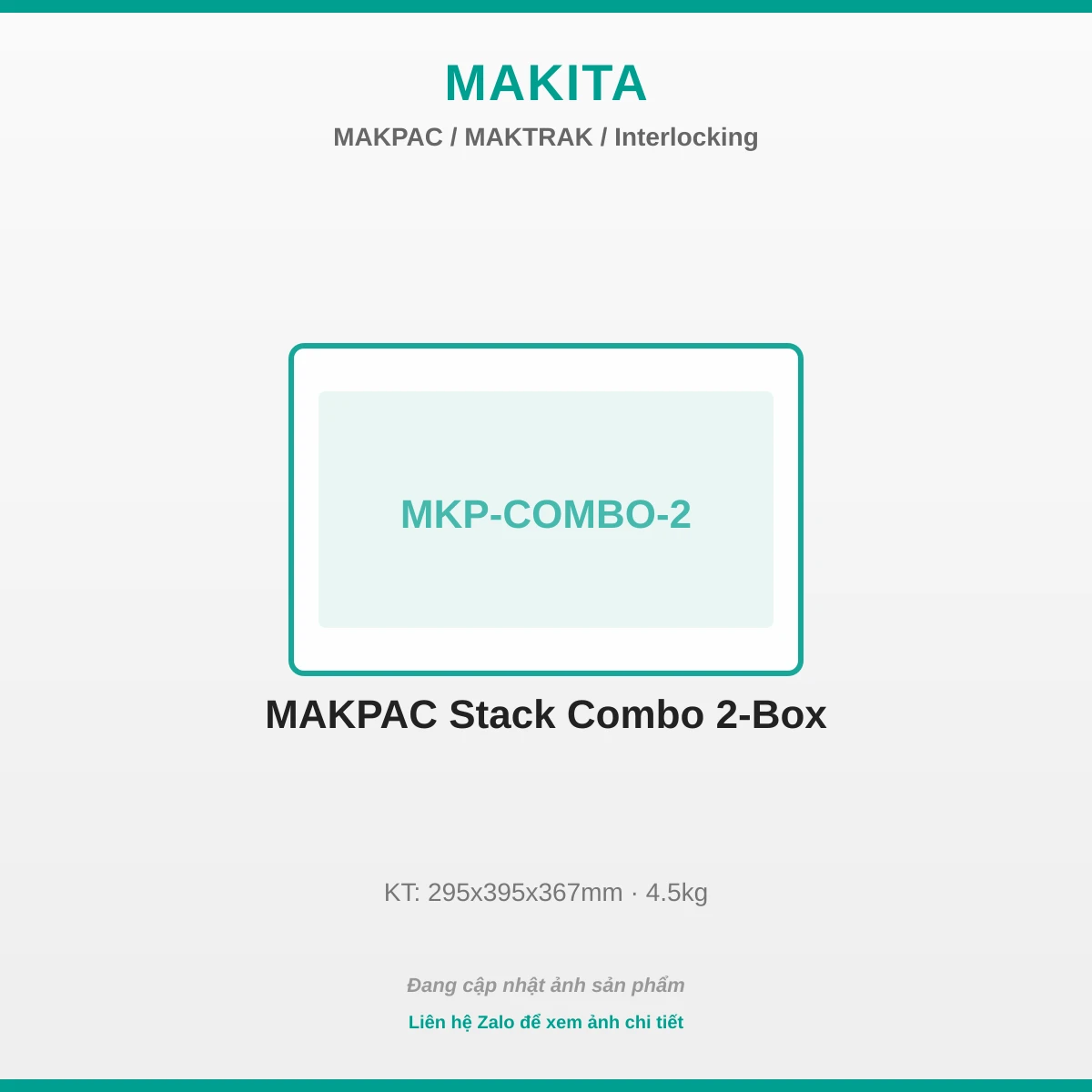 Makpac Stack Combo 2-Box MKP-COMBO-2