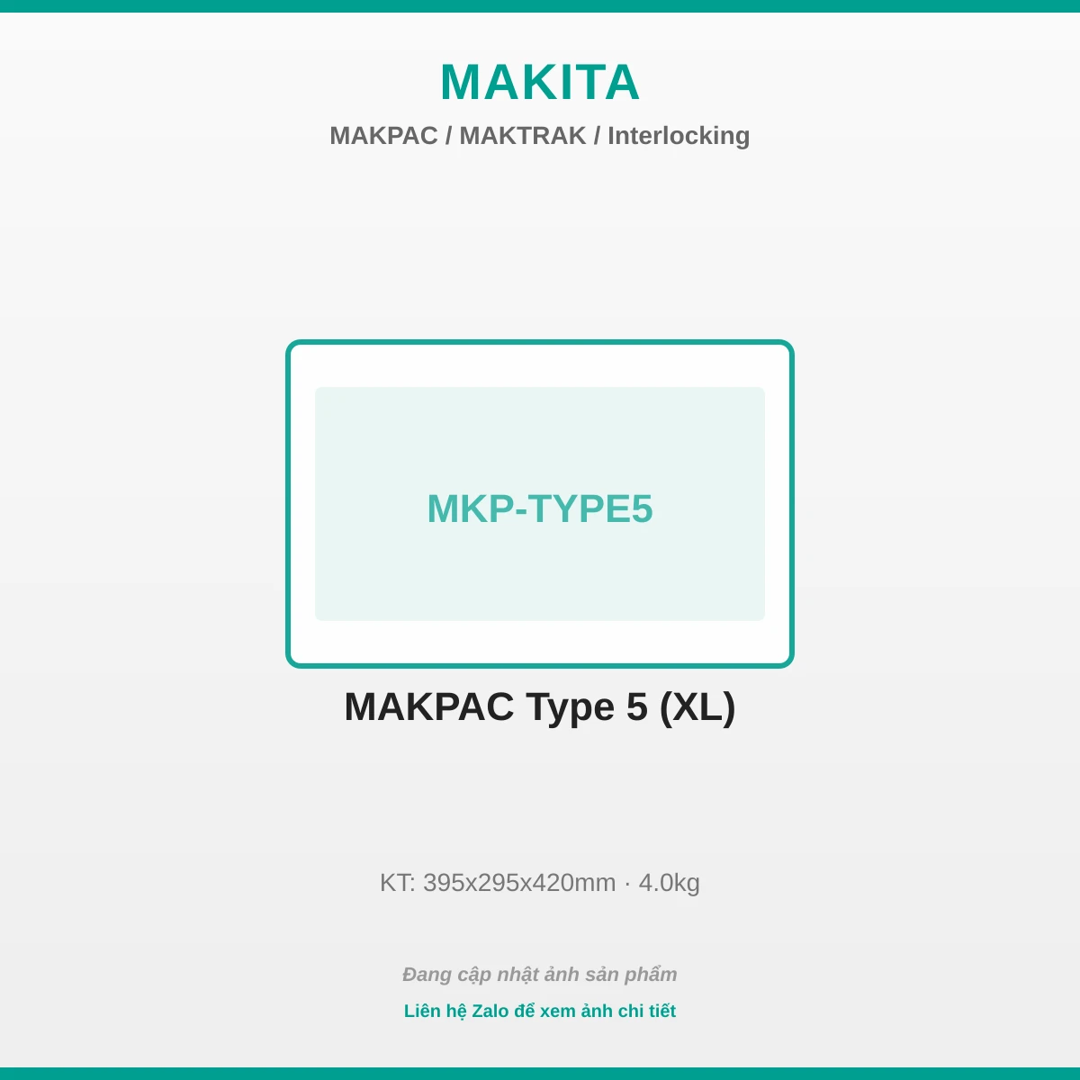 Makpac Type 5 (XL) MKP-TYPE5