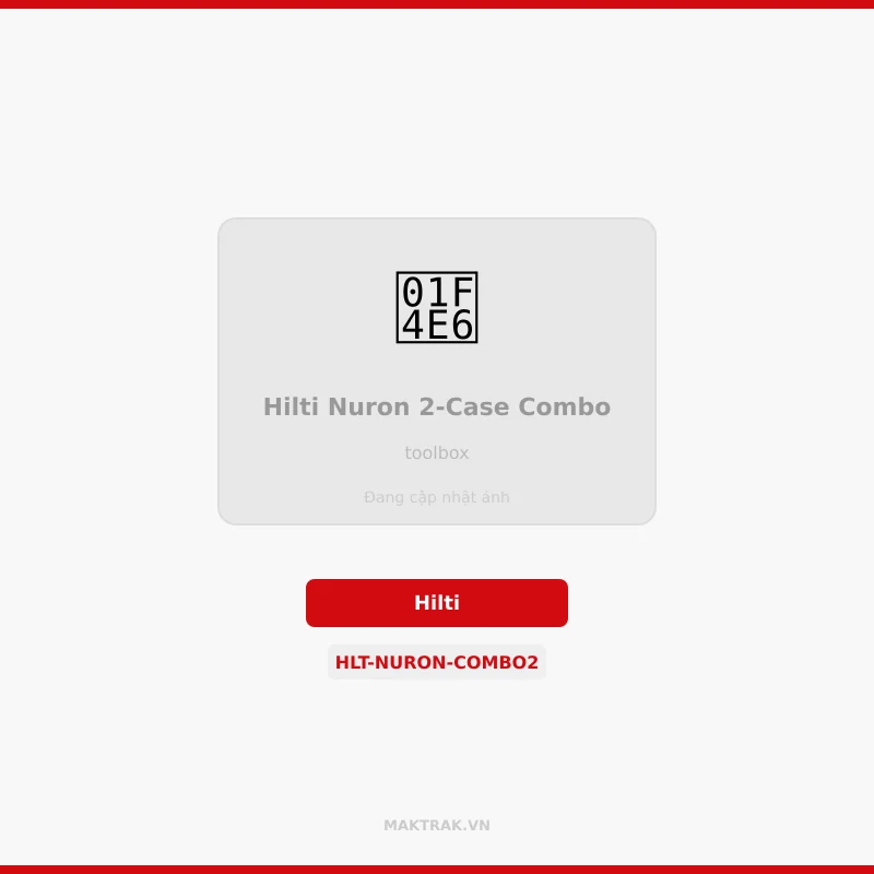 Hệ hộp đựng dụng cụ Hilti Nuron