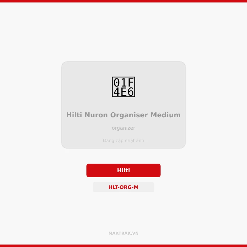 Hộp tổ chức Hilti Nuron organiser