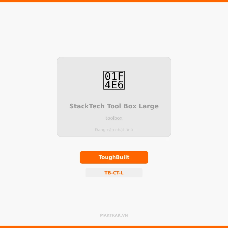 Thùng lớn ToughBuilt StackTech auto-lock Thùng lớn ToughBuilt StackTech auto-lock